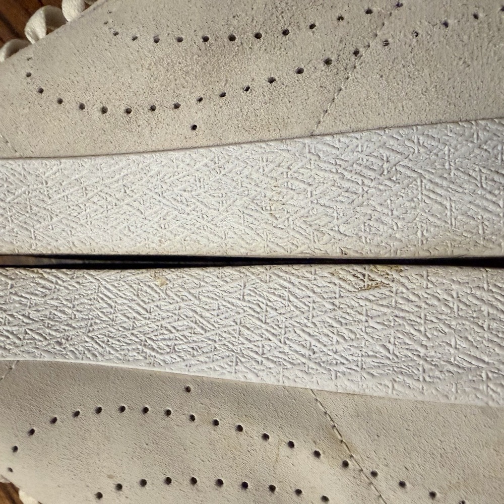 Nike SB Zoom Blazer Mid Deconstructed Suede Skate Shoes Cream White Mens - Picture 11 of 16